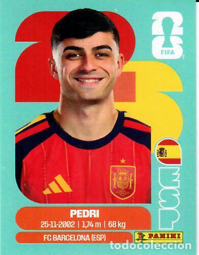 Cromos de f&uacute;tbol: CROMO PANINI MUNDIAL WORLD CUP 2026 - ESP11 ESP 11 - PEDRI - ESPA&Ntilde;A