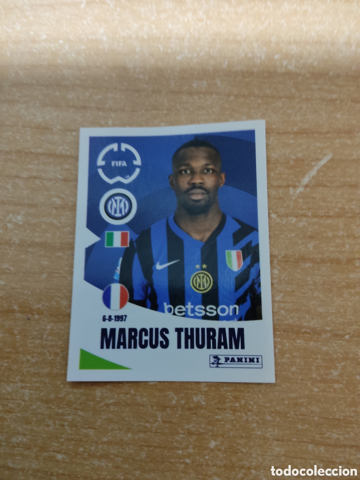 Cromos de f&uacute;tbol: 333 THURAM INTER MILAN FIFA CLUB WORLD CUP 2025