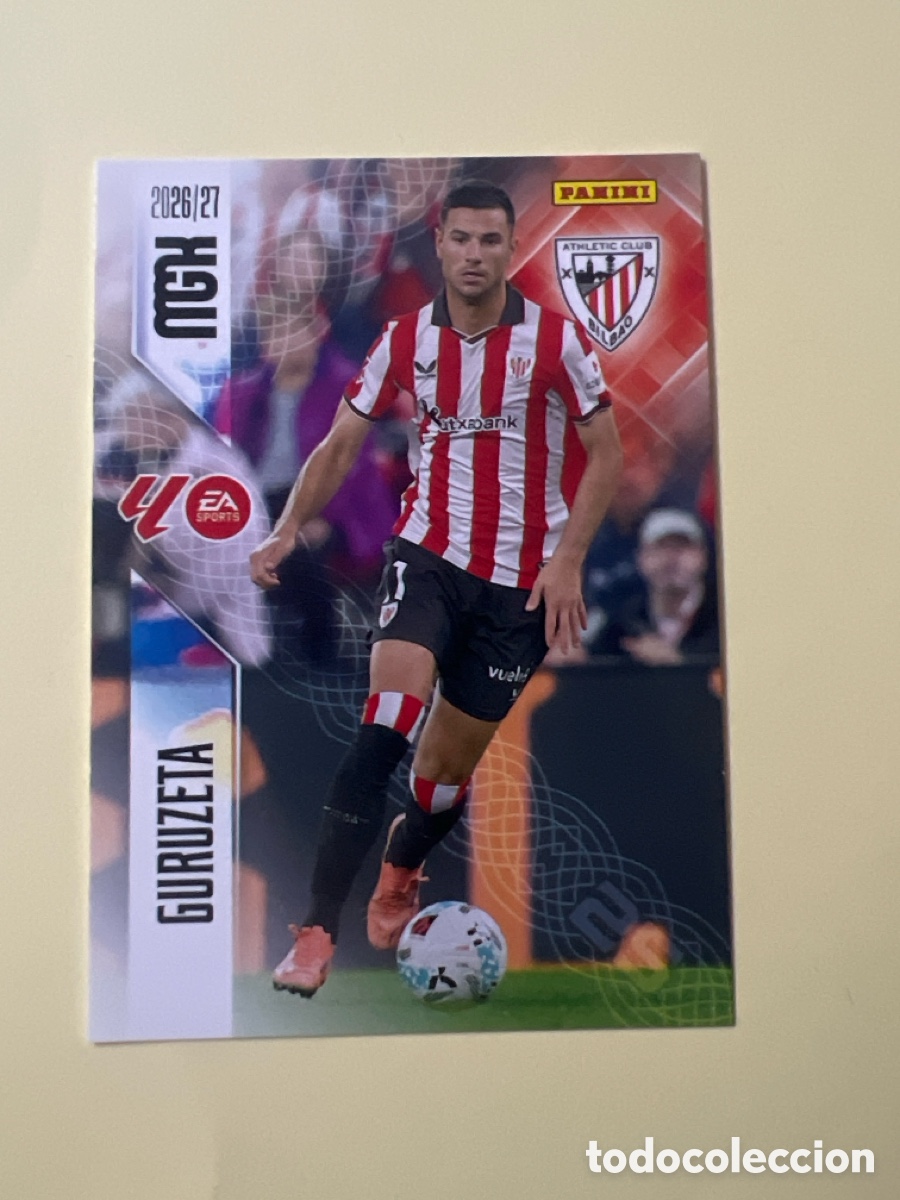 Figurine di Calcio: C3203. 53 GURUZETA - ATHLETIC DE BILBAO FICHAS ALBUM MEGACRACKS 2026 2027 MGK 26 27