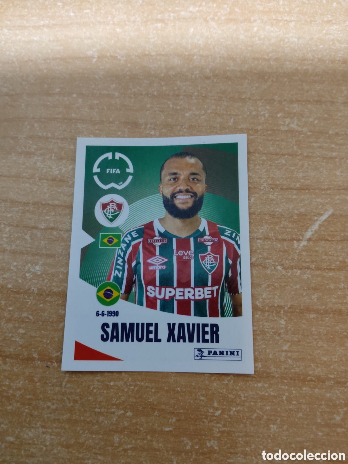 Cromos de f&uacute;tbol: 339 SAMUEL XAVIER FLUMINENSE FIFA CLUB WORLD CUP 2025