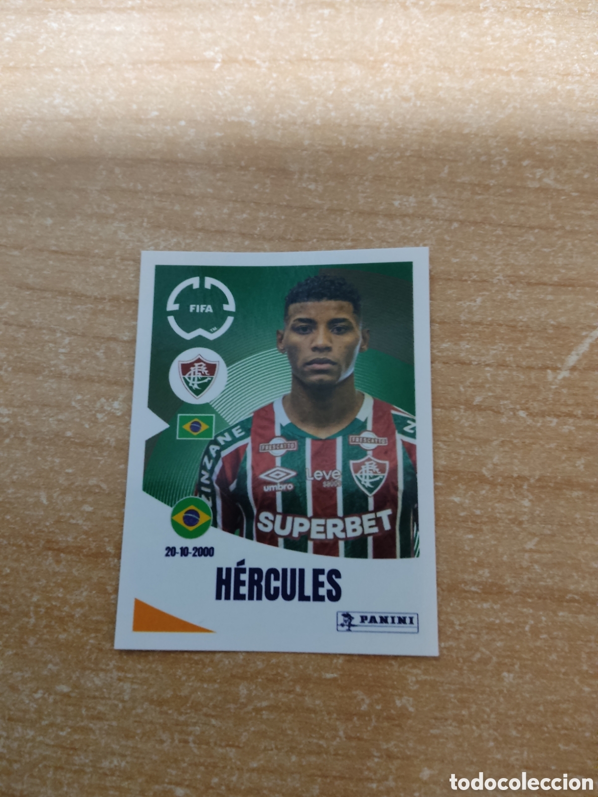 Cromos de f&uacute;tbol: 344 HERCULES FLUMINENSE FIFA CLUB WORLD CUP 2025