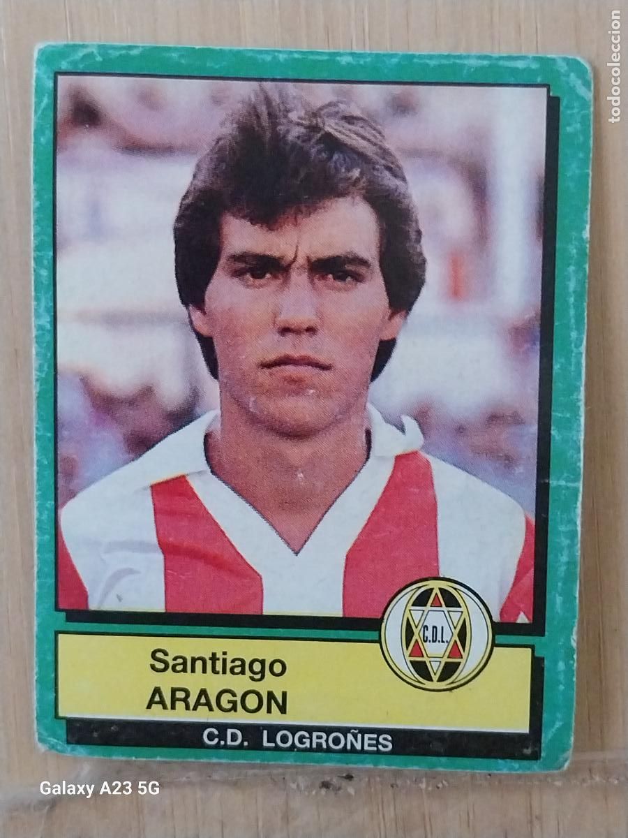 Cromos de f&uacute;tbol: ARAGON LOGRO&Ntilde;ES PANINI FUTBOL 90 CROMO 121 SIN PEGAR NUNCA SOBADO A&Ntilde;O 1990 *