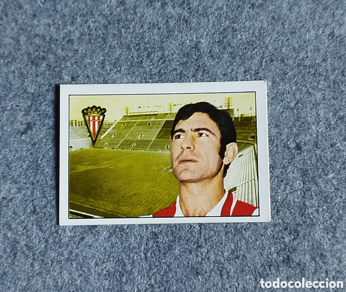 Cromos de f&uacute;tbol: SIN PEGAR PASCUAL SPORTING DE GIJON 74 75 1974 1975 FHER DISGRA CROMO NUNCA PEGADO