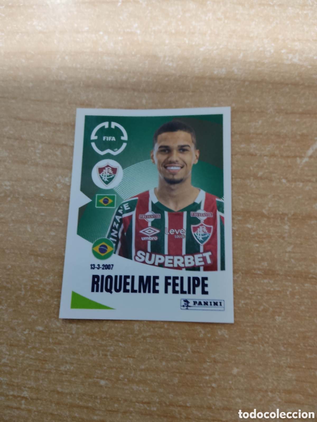 Cromos de f&uacute;tbol: 350 RIQUELME FELIPE FLUMINENSE FIFA CLUB WORLD CUP 2025