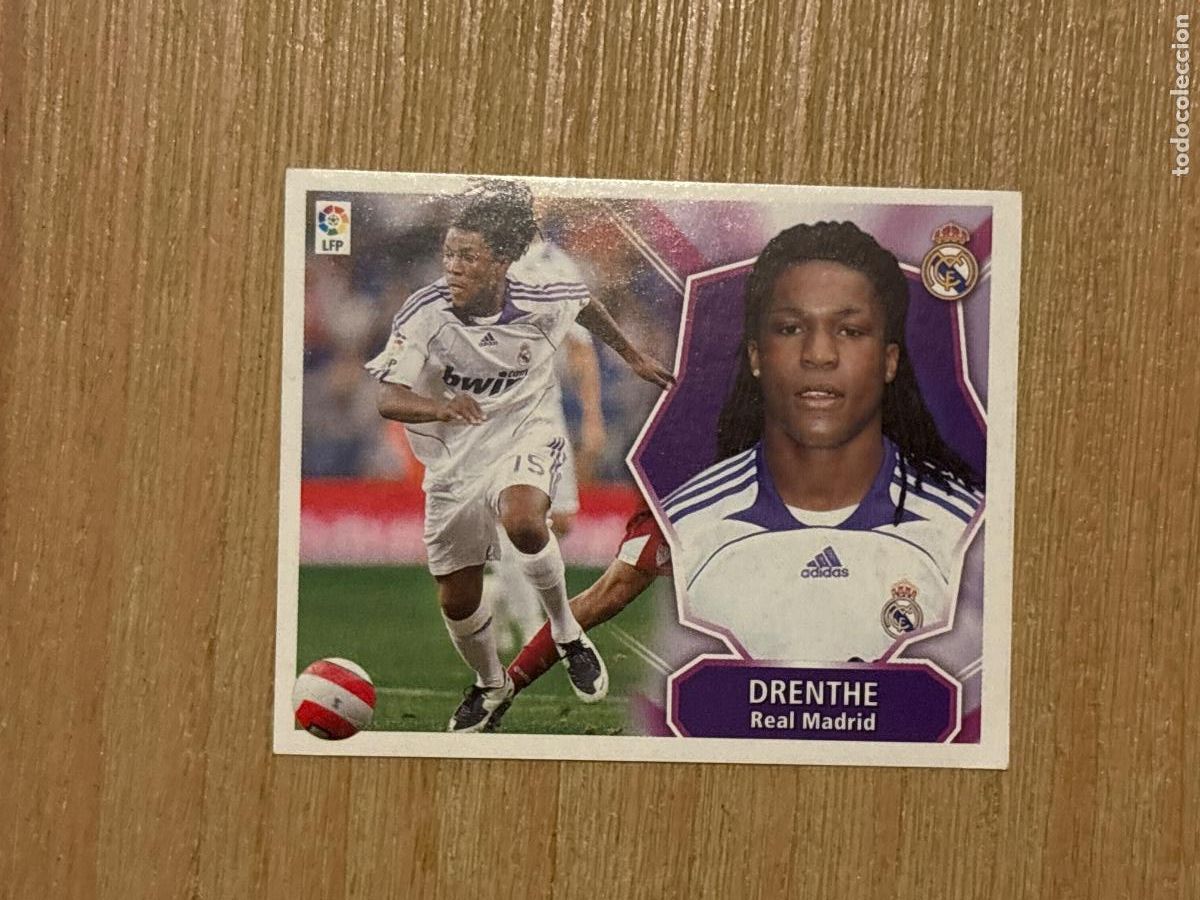 Figurine di Calcio: 22. CROMO LIGA ESTE 2008-09 08-09 REAL MADRID DRENTHE SIN PEGAR