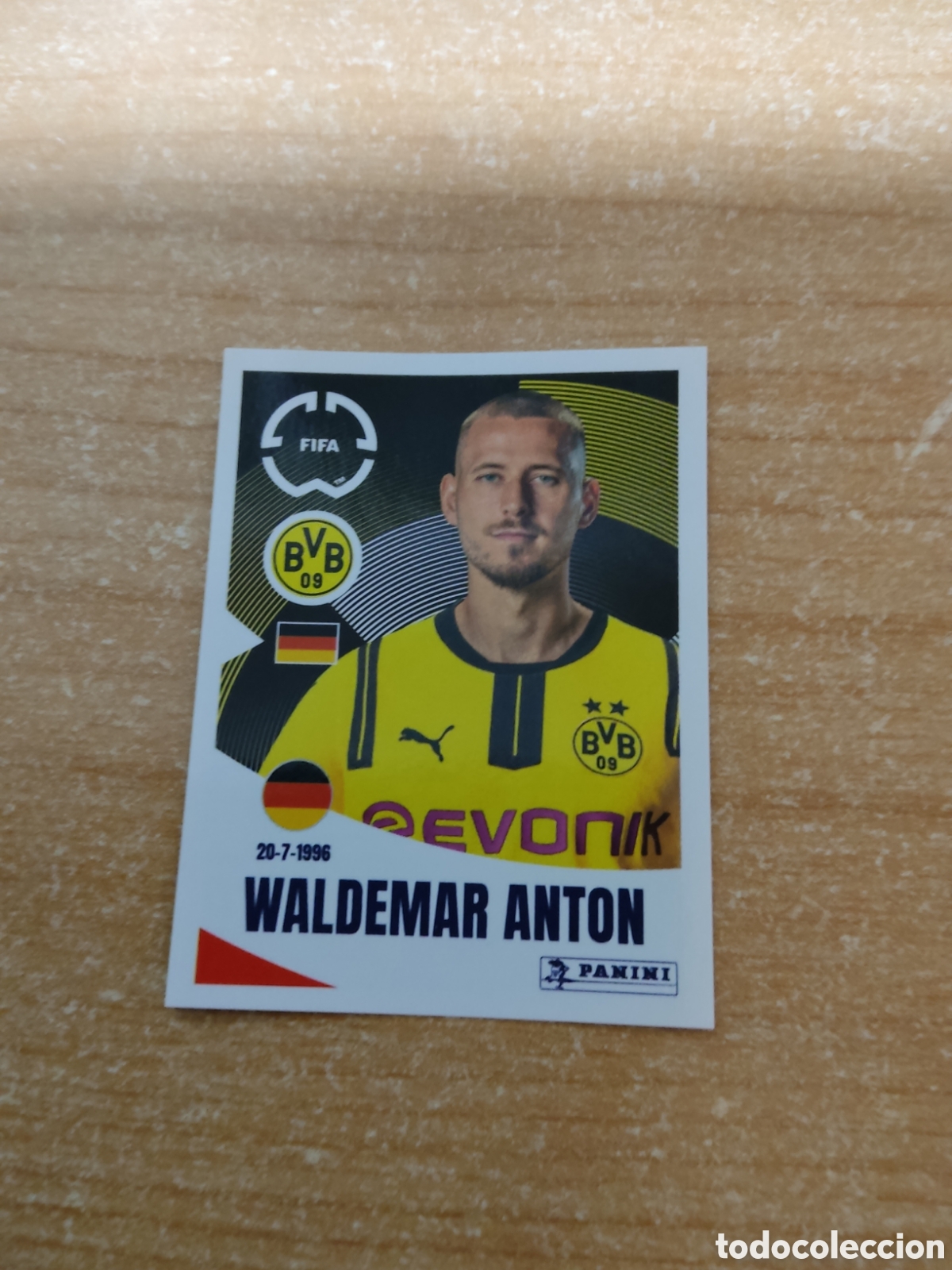Cromos de f&uacute;tbol: 359 WALDEMAR ANTON BORUSSIA DORTMUND FIFA CLUB WORLD CUP 2025