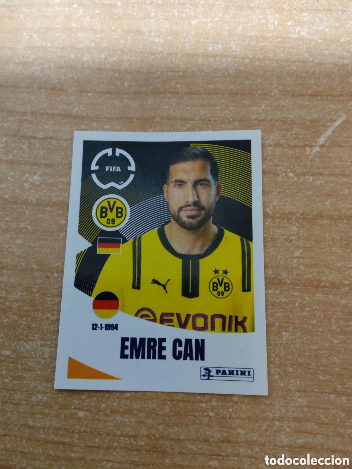 Cromos de f&uacute;tbol: 362 EMRE CAN BORUSSIA DORTMUND FIFA CLUB WORLD CUP 2025