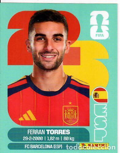 Cromos de f&uacute;tbol: CROMO PANINI MUNDIAL WORLD CUP 2026 - ESP18 ESP 18 - FERRAN TORRES - ESPA&Ntilde;A