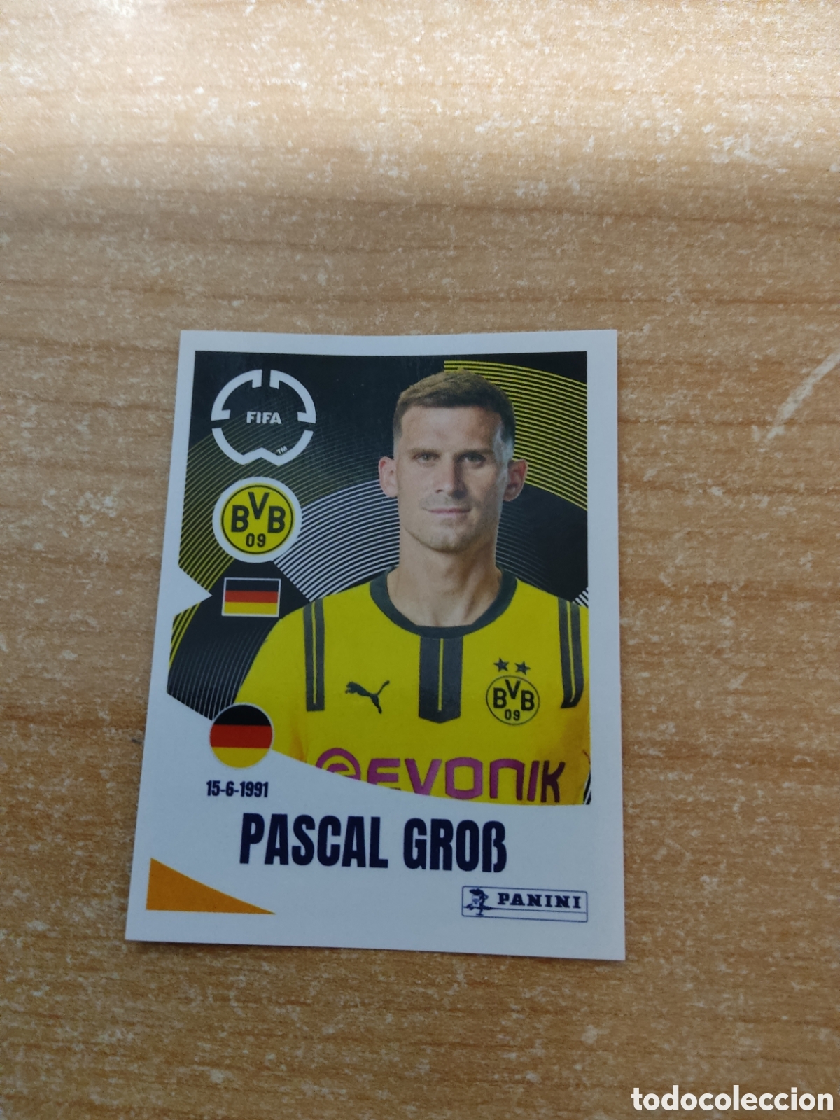 Cromos de f&uacute;tbol: 363 PASCAL GROB BORUSSIA DORTMUND FIFA CLUB WORLD CUP 2025