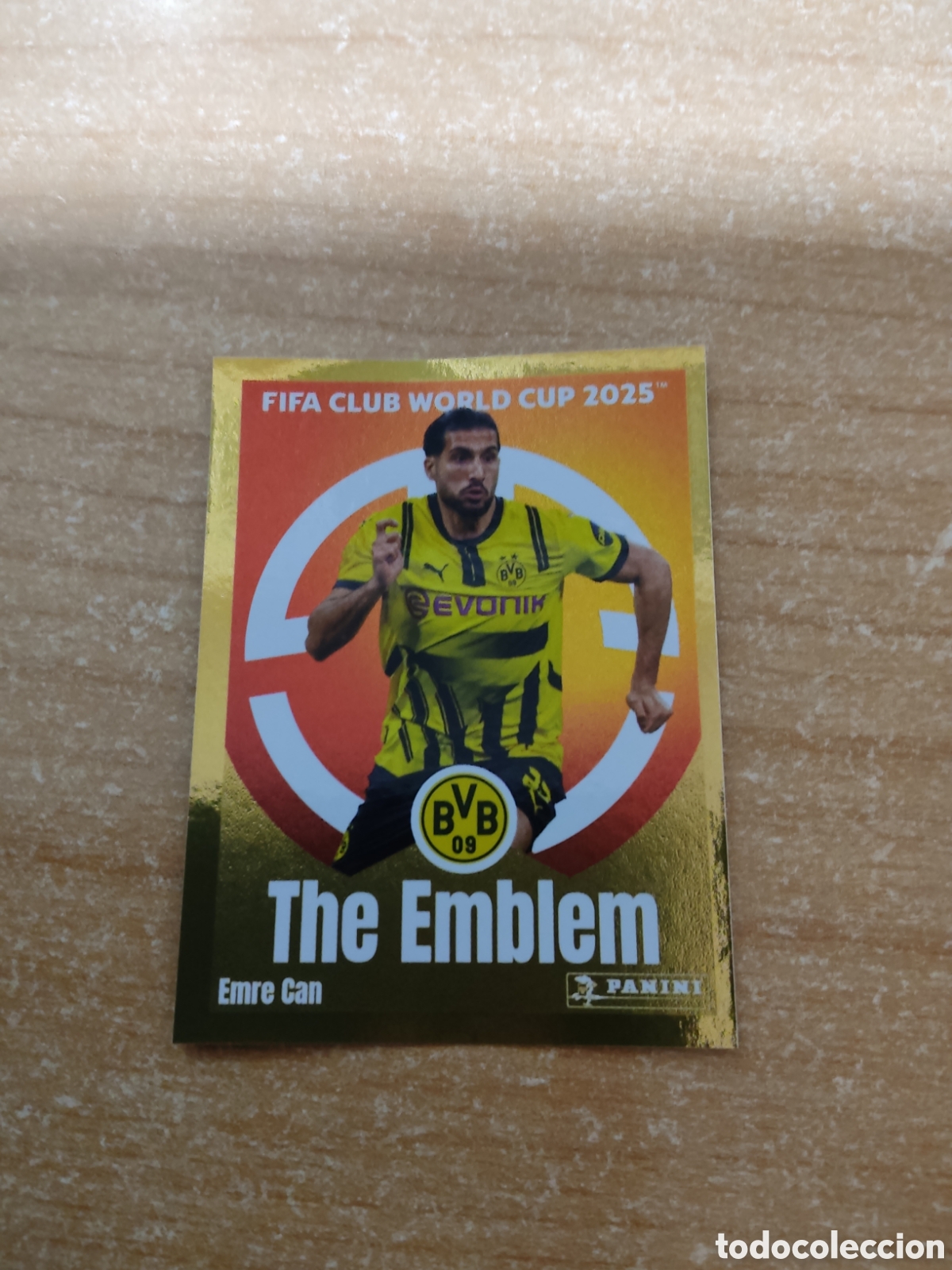 Cromos de f&uacute;tbol: 364 EMRE CAN THE EMBLEM BORUSSIA DORTMUND FIFA CLUB WORLD CUP 2025