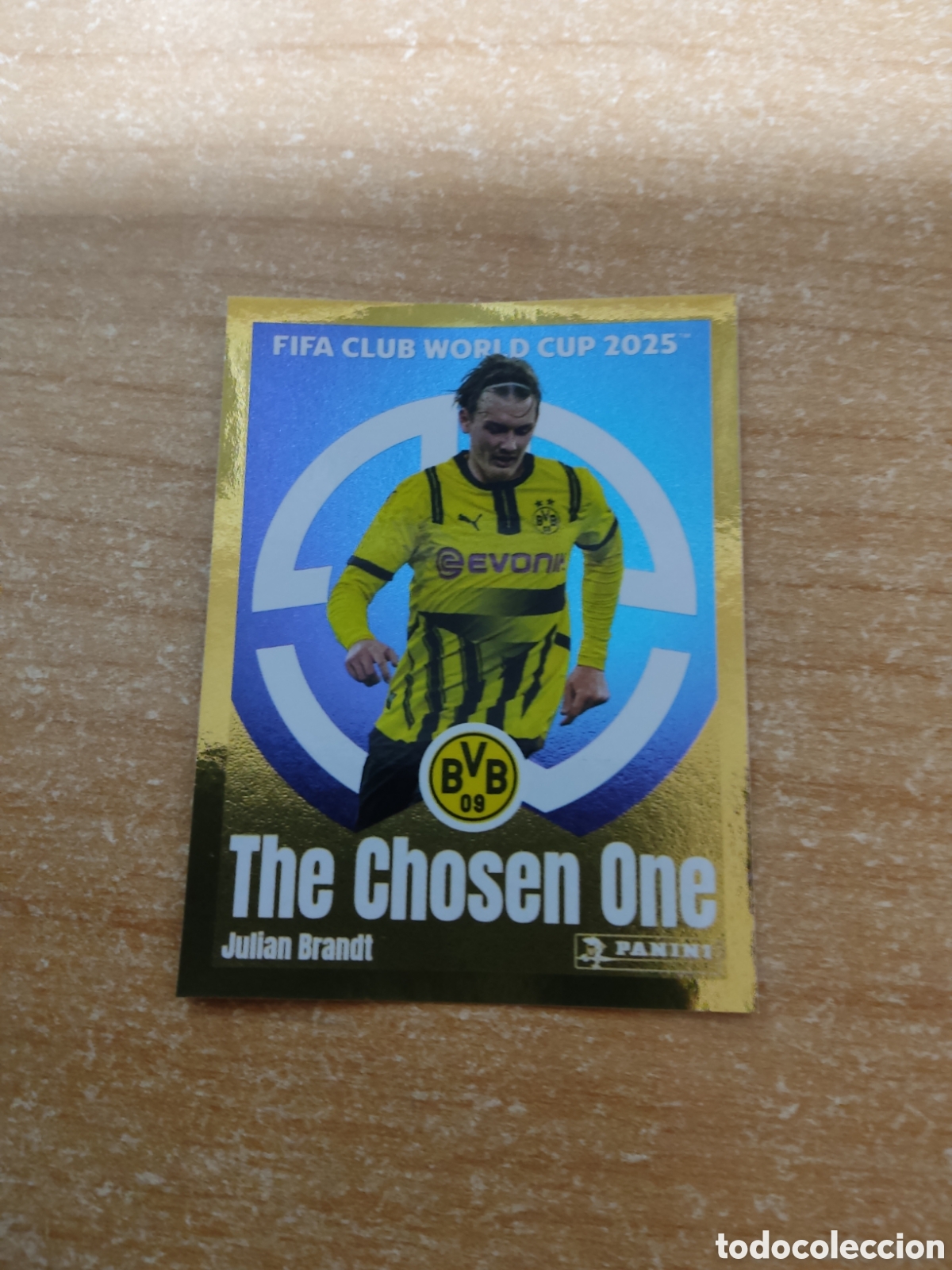 Cromos de f&uacute;tbol: 367 JULIAN BRANDT THE CHOSEN ONE BORUSSIA DORTMUND FIFA CLUB WORLD CUP 2025