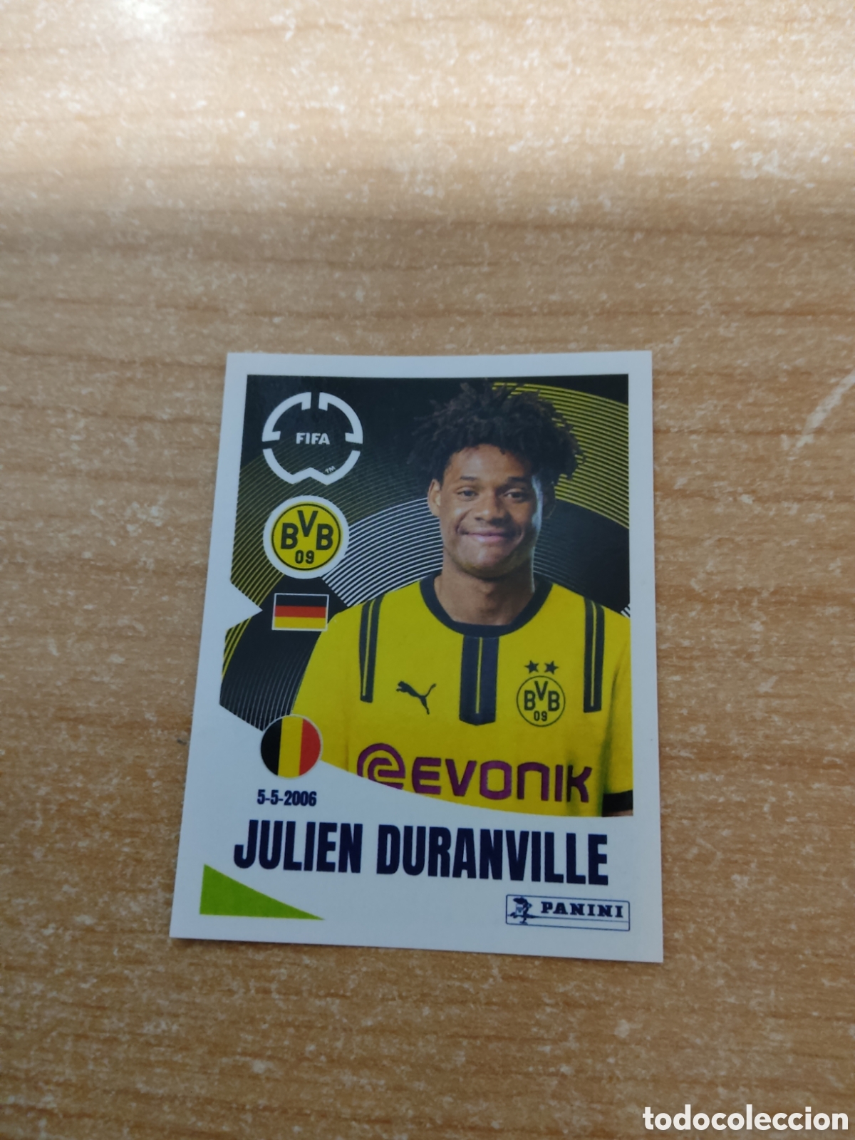 Cromos de f&uacute;tbol: 368 DURANVILLE BORUSSIA DORTMUND FIFA CLUB WORLD CUP 2025