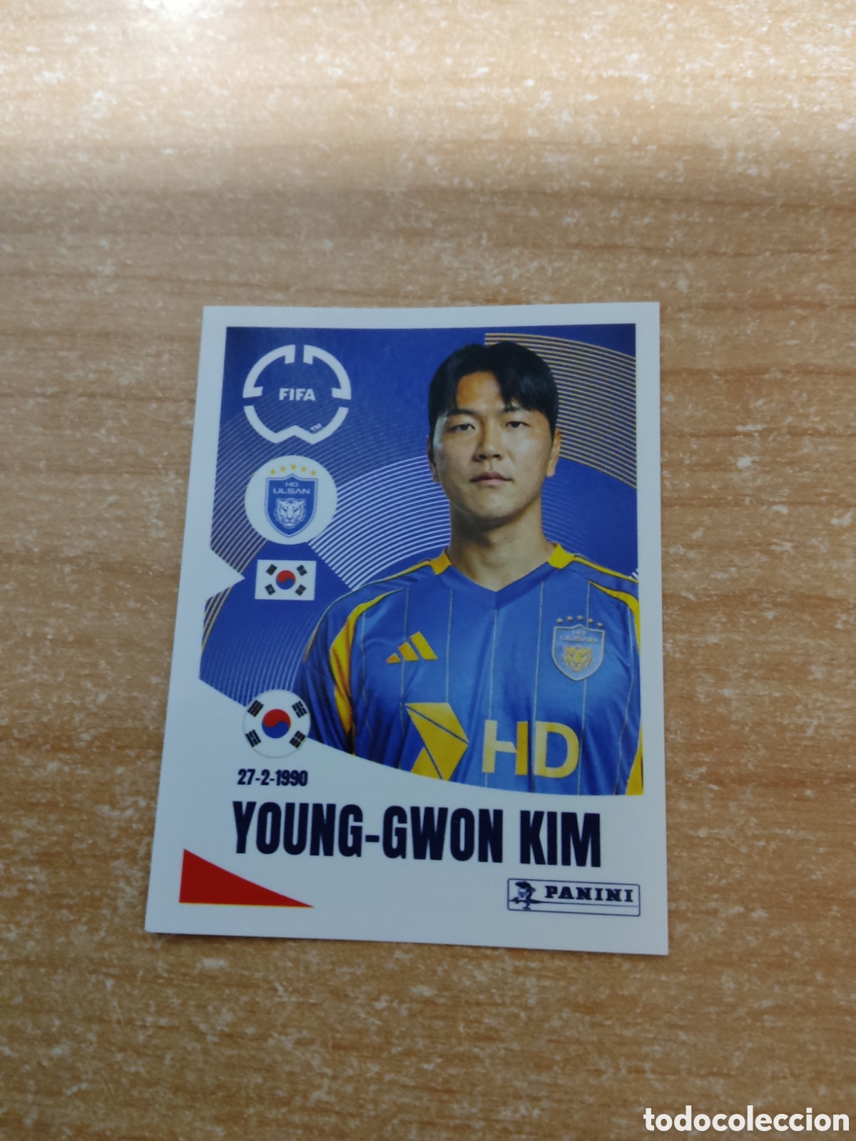 Cromos de f&uacute;tbol: 375 YOUNG GWON KIM ULSAN HD FIFA CLUB WORLD CUP 2025