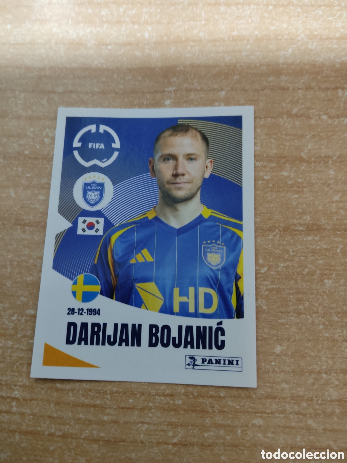 Cromos de f&uacute;tbol: 377 BOJANIC ULSAN HD FIFA CLUB WORLD CUP 2025