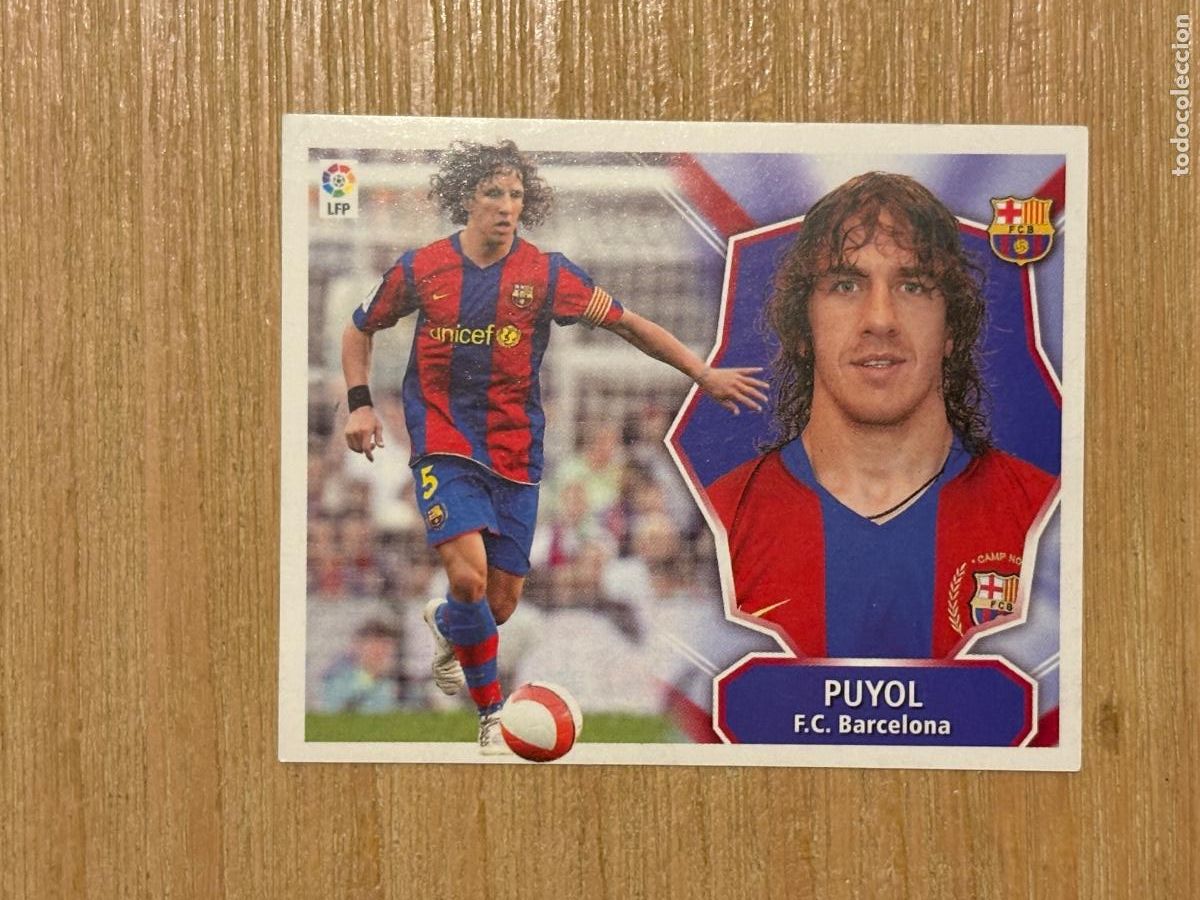 Figurine di Calcio: 22. CROMO LIGA ESTE 2008-09 08-09 BARCELONA PUYOL SIN PEGAR