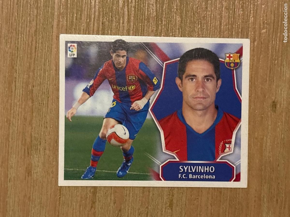 Cromos de f&uacute;tbol: 22. CROMO LIGA ESTE 2008-09 08-09 BARCELONA SYLVINHO SIN PEGAR