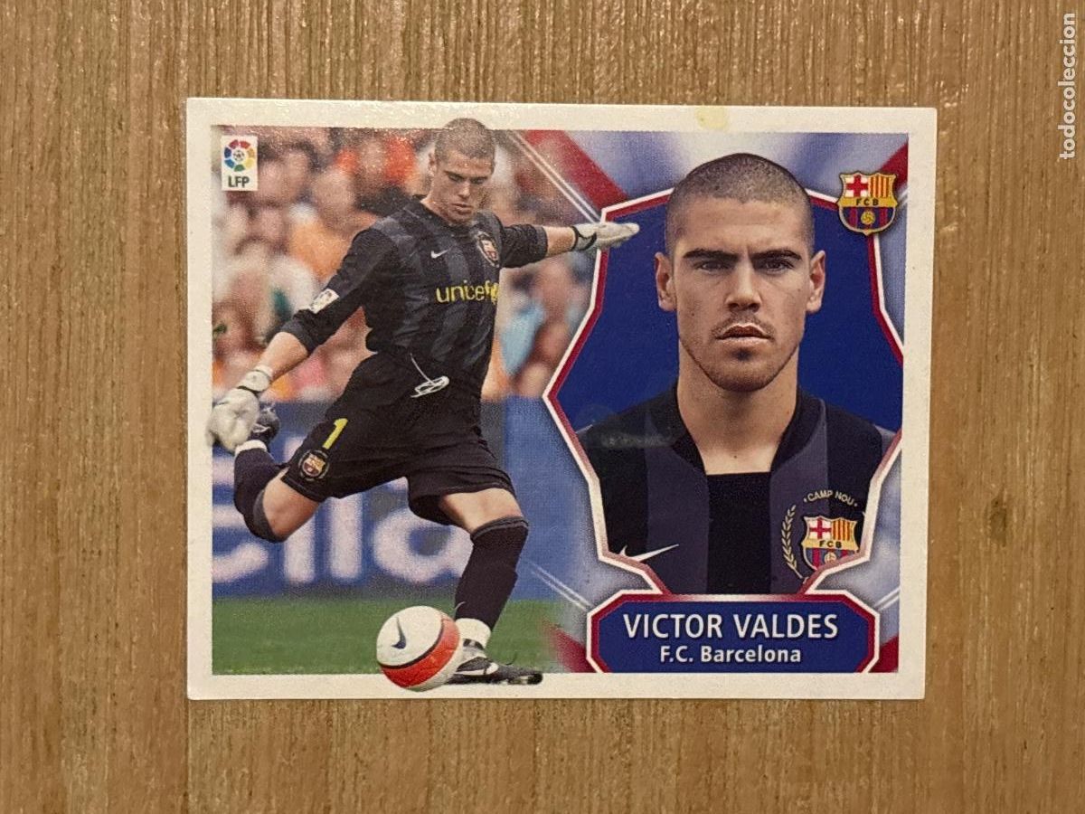 Cromos de f&uacute;tbol: 22. CROMO LIGA ESTE 2008-09 08-09 BARCELONA V&Iacute;CTOR VALD&Eacute;S SIN PEGAR