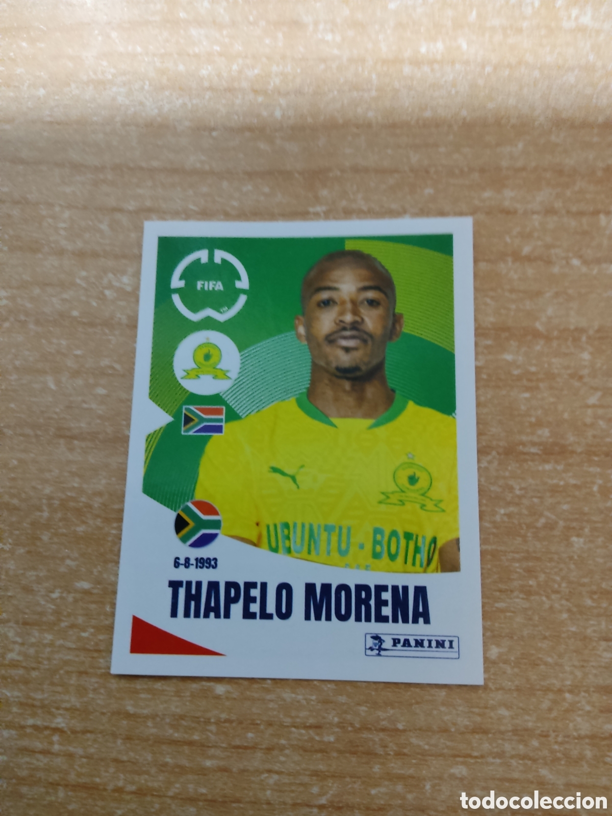 Cromos de f&uacute;tbol: 393 THAPELO MORENA MAMELODI SUNDOWNS FIFA CLUB WORLD CUP 2025