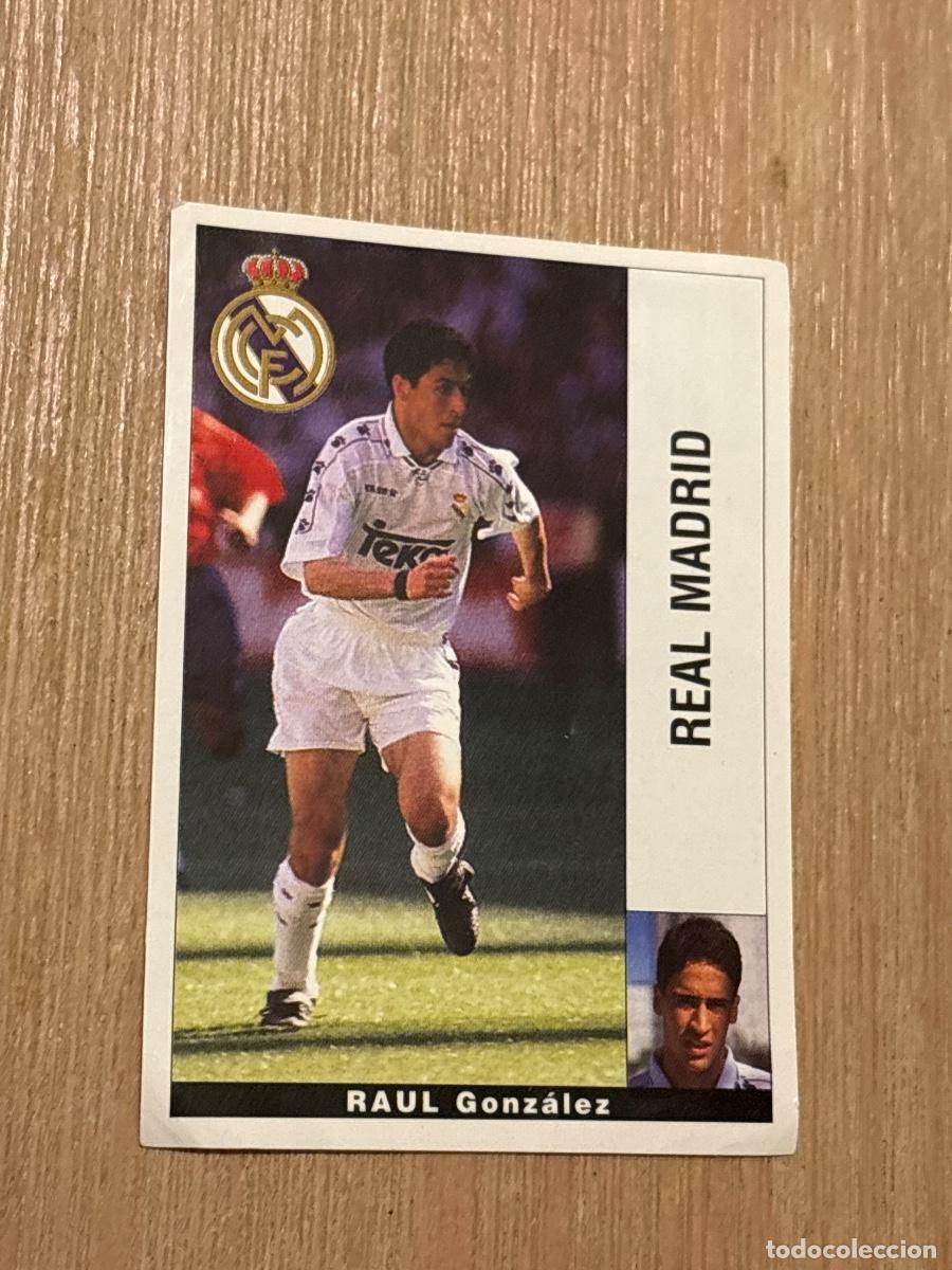 Cromos de f&uacute;tbol: 22. CROMO LIGA PANINI SIN PEGAR 95-96 1995-96 RA&Uacute;L REAL MADRID