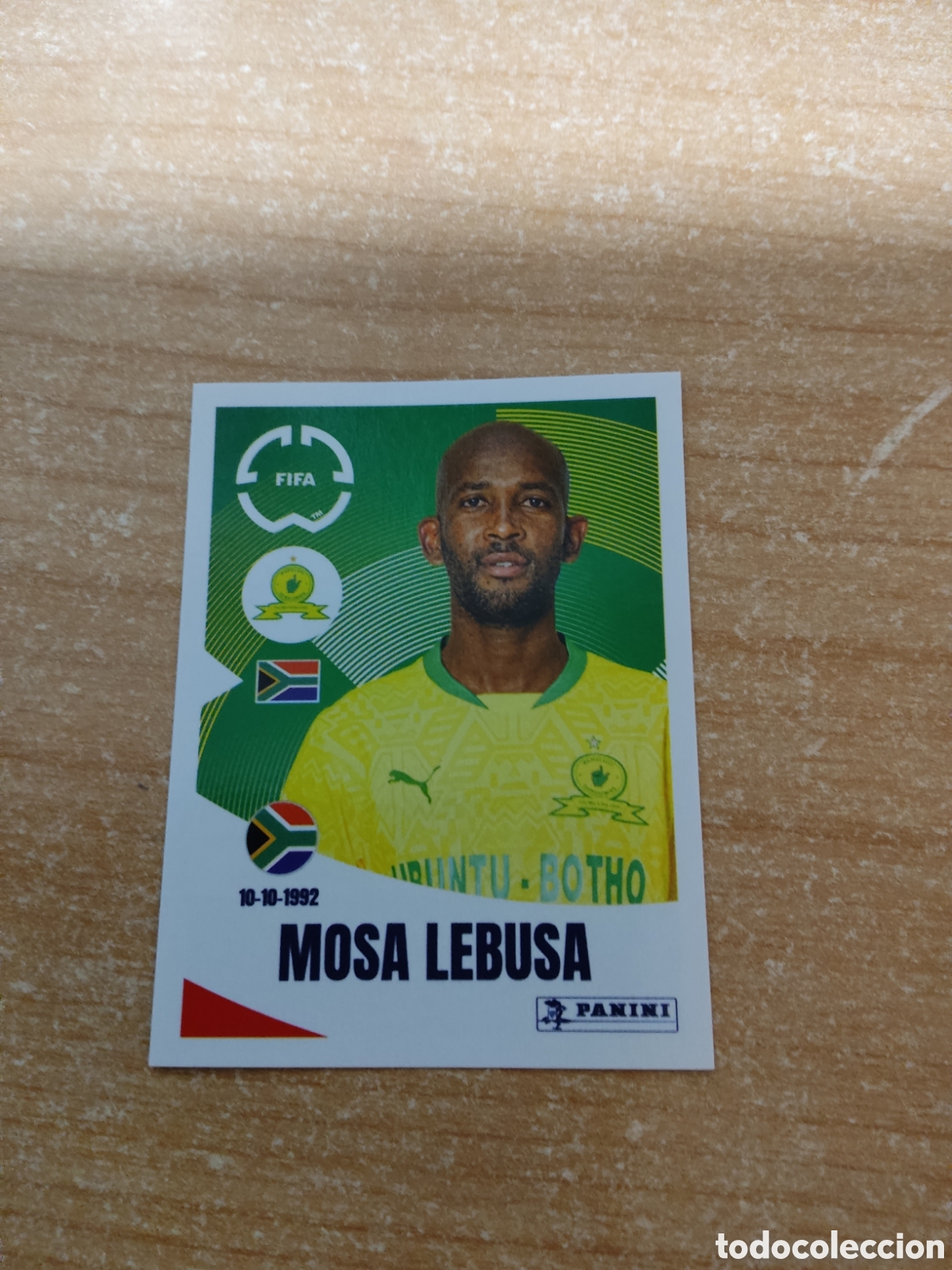 Cromos de f&uacute;tbol: 395 MOSA LEBUSA MAMELODI SUNDOWNS FIFA CLUB WORLD CUP 2025