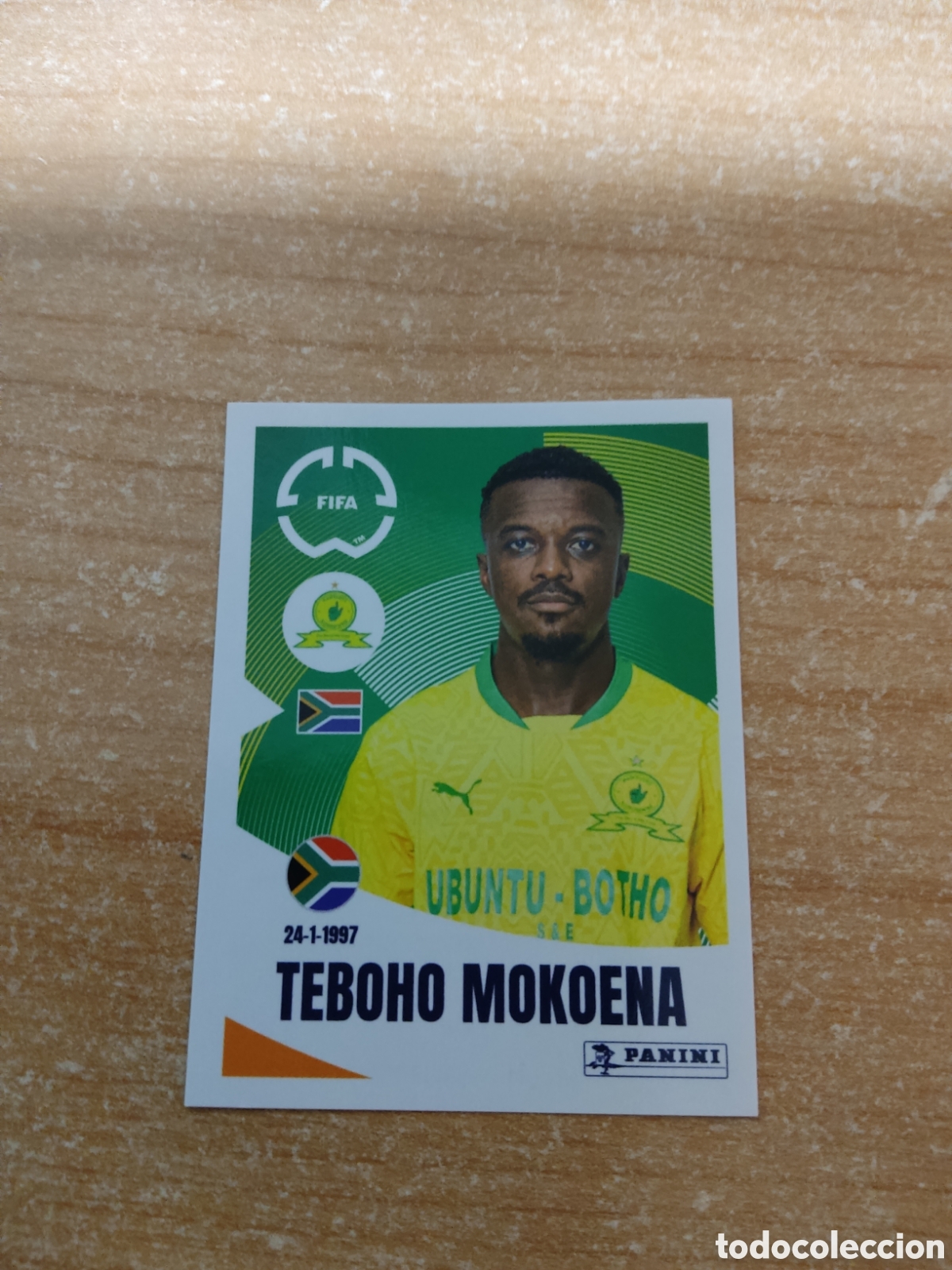 Cromos de f&uacute;tbol: 397 MOKOENA MAMELODI SUNDOWNS FIFA CLUB WORLD CUP 2025