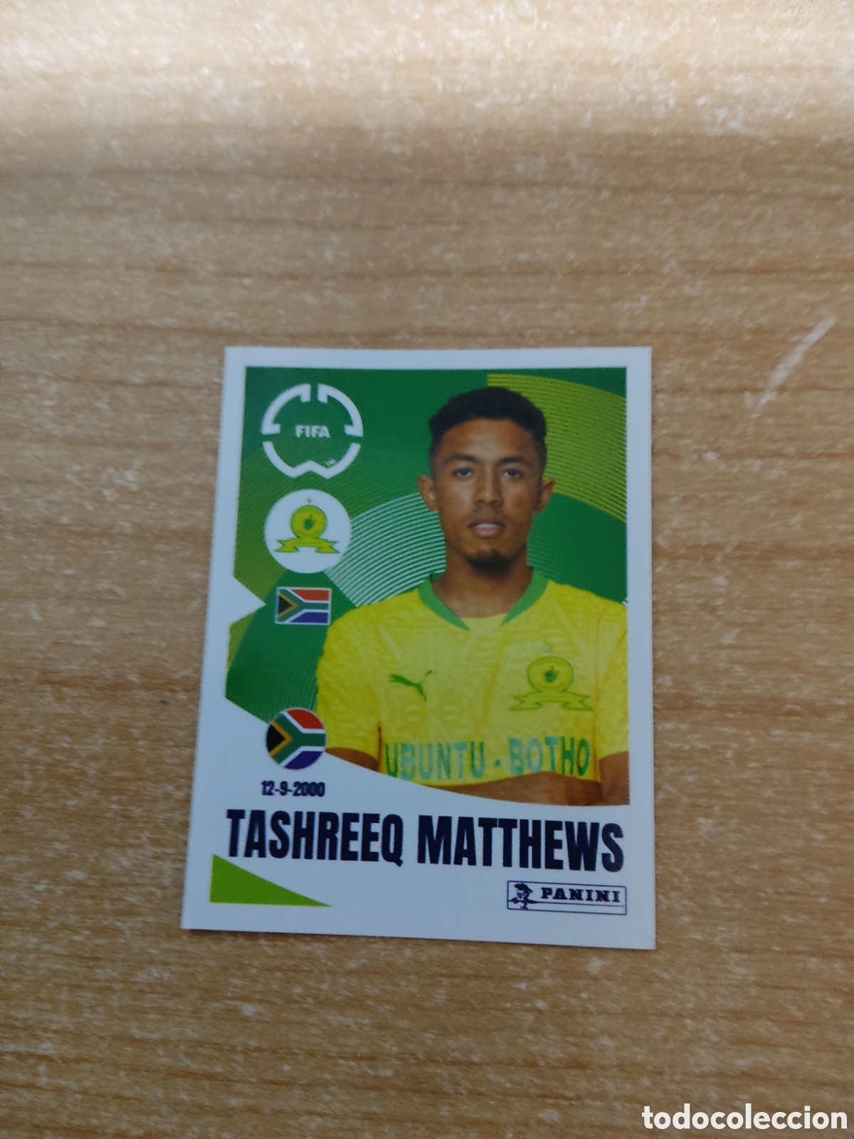 Cartes &agrave; collectionner de Football: 405 MATTHEWS MAMELODI SUNDOWNS FIFA CLUB WORLD CUP 2025