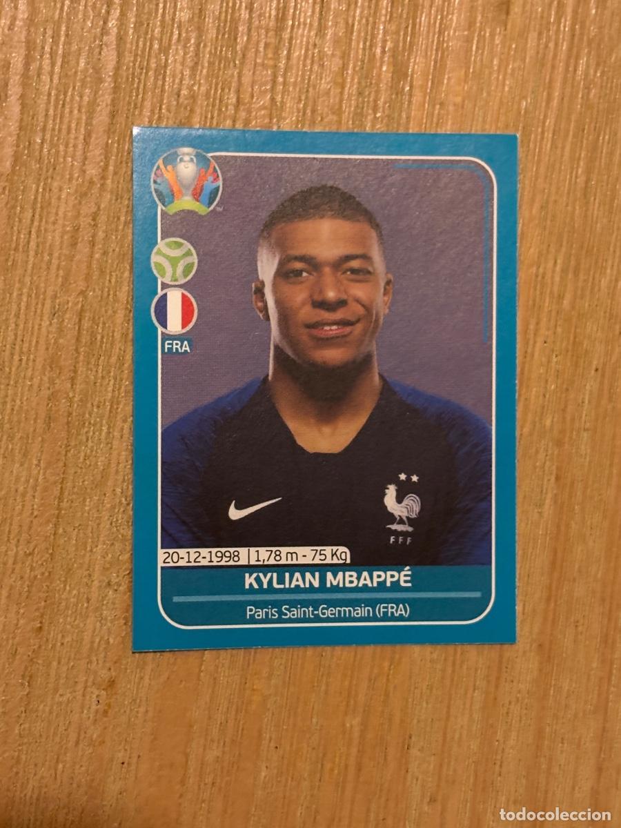 Cromos de f&uacute;tbol: 22. N&ordm; 25 KYLIAN MBAPPE FRANCIA PANINI UEFA EURO 2020 PREVIEW SIN PEGAR