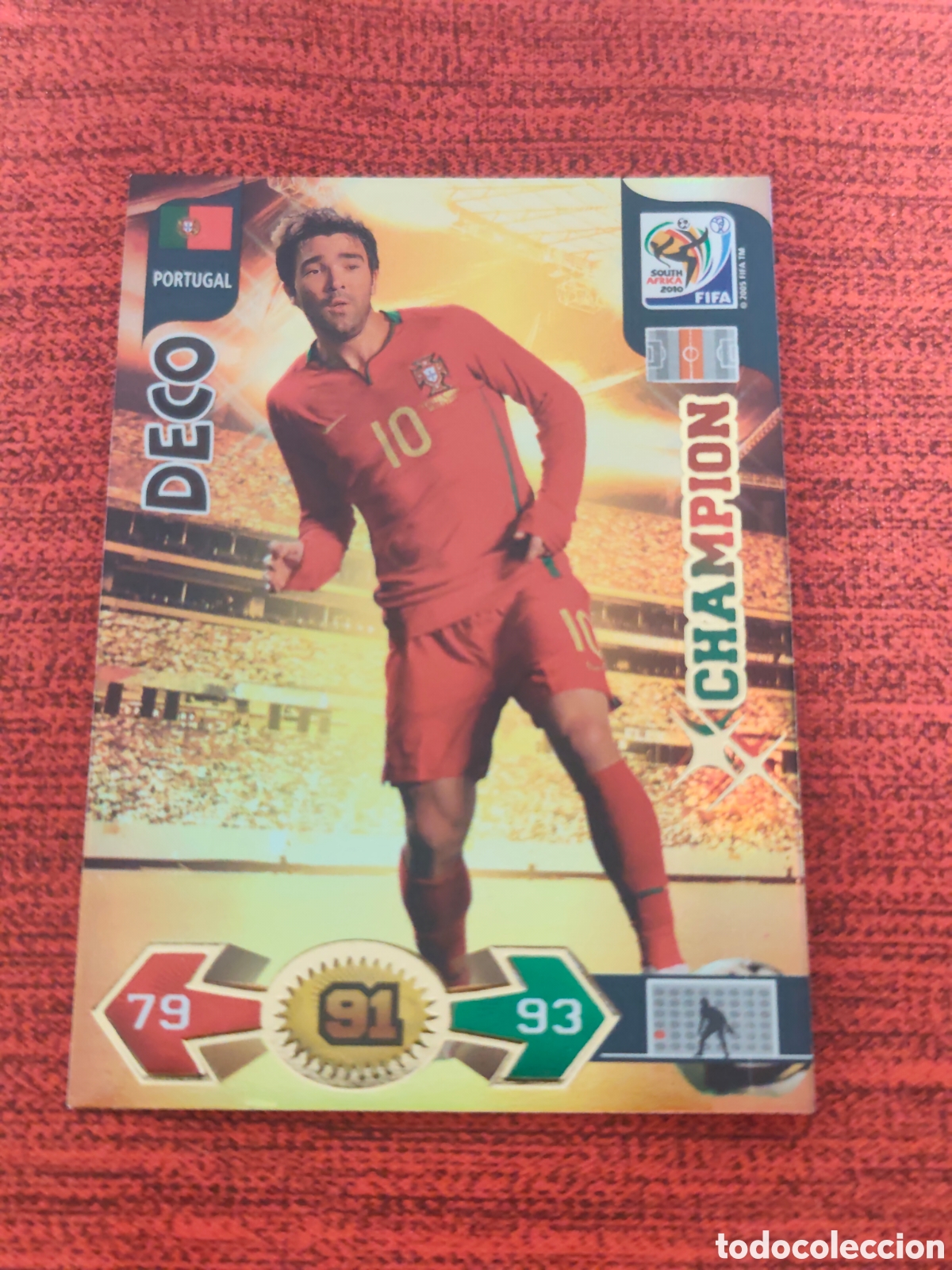 Cromos de f&uacute;tbol: CHAMPION DECO PORTUGAL ADRENALYN XL WORLD CUP SOUTH AFRICA 2010
