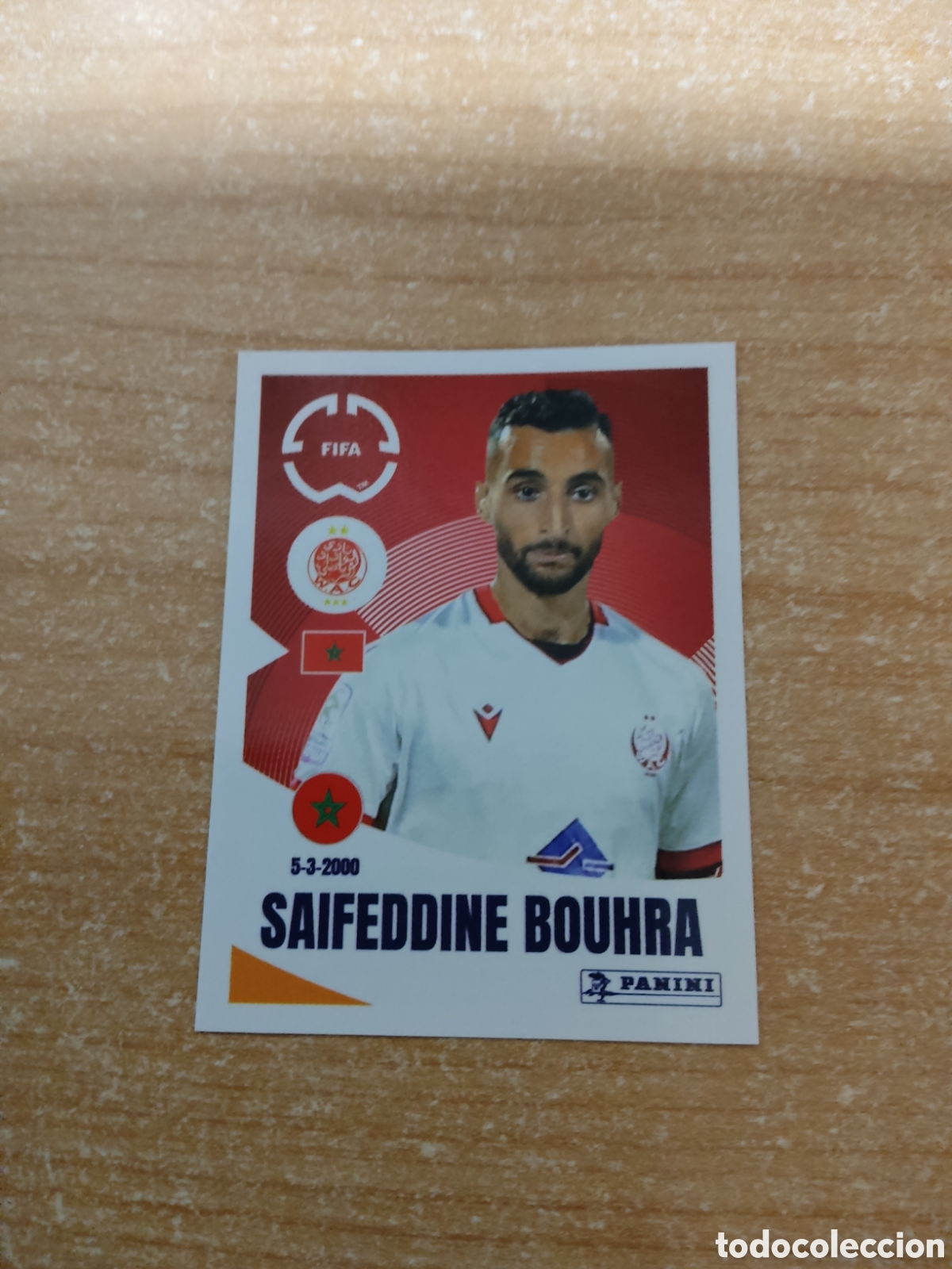 Cromos de f&uacute;tbol: 431 BOUHRA WYDAD AC FIFA CLUB WORLD CUP 2025