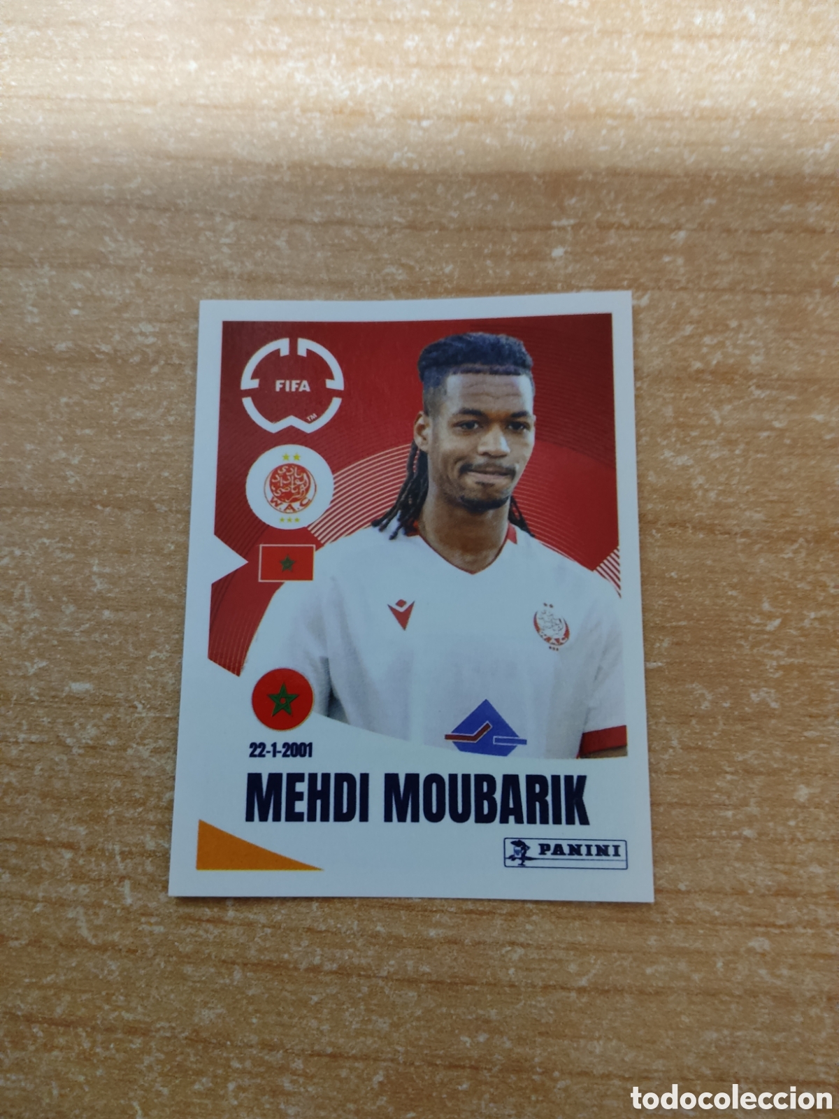 Cartes &agrave; collectionner de Football: 434 MOUBARIK WYDAD AC FIFA CLUB WORLD CUP 2025
