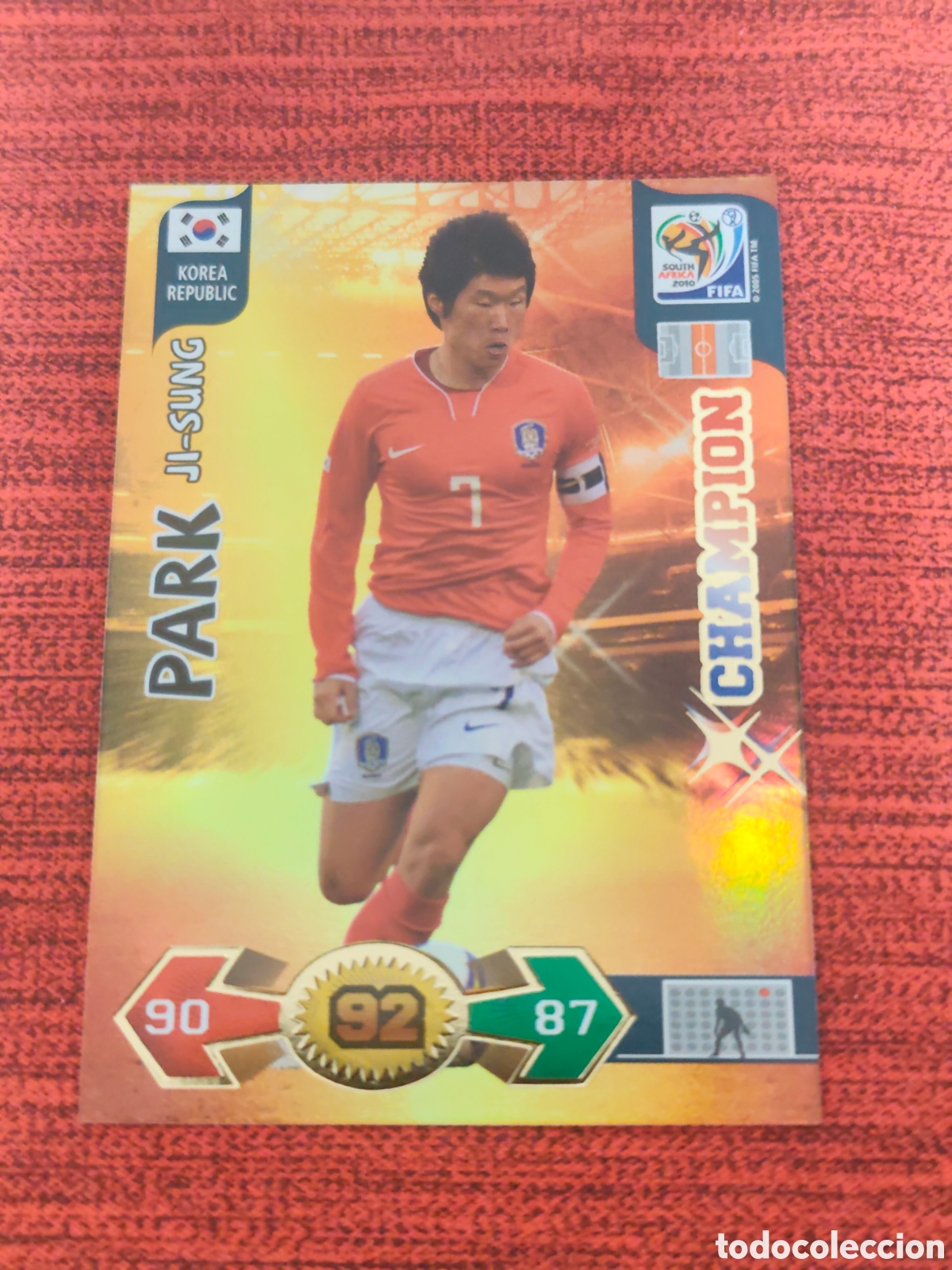 Cartes &agrave; collectionner de Football: CHAMPION PARK KOREA ADRENALYN XL WORLD CUP SOUTH AFRICA 2010