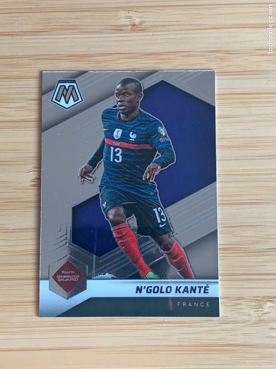 Cartes &agrave; collectionner de Football: N'GOLO KANTE - FRANCE - PANINI MOSAIC ROAD TO QATAR 2022