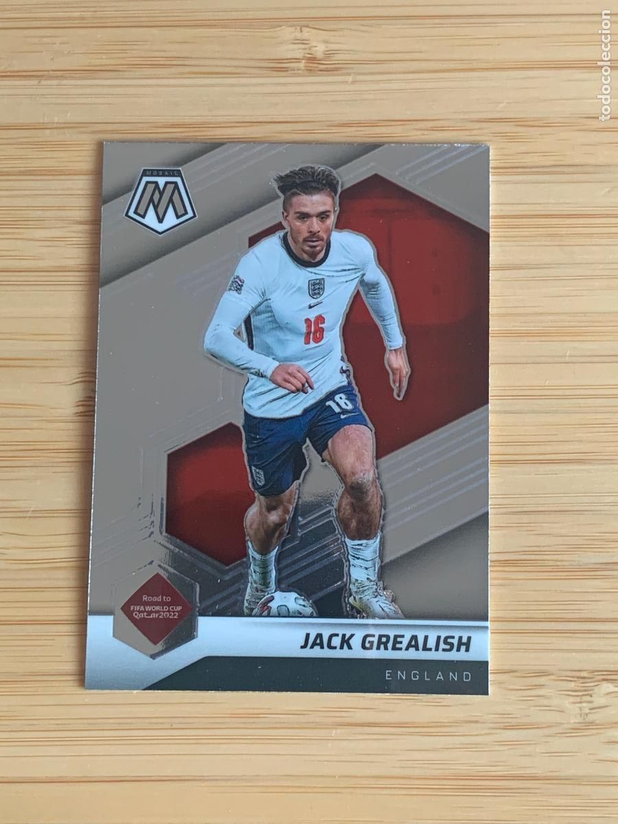 Cartes &agrave; collectionner de Football: JACK GREALISH - ENGLAND - PANINI MOSAIC ROAD TO QATAR 2022
