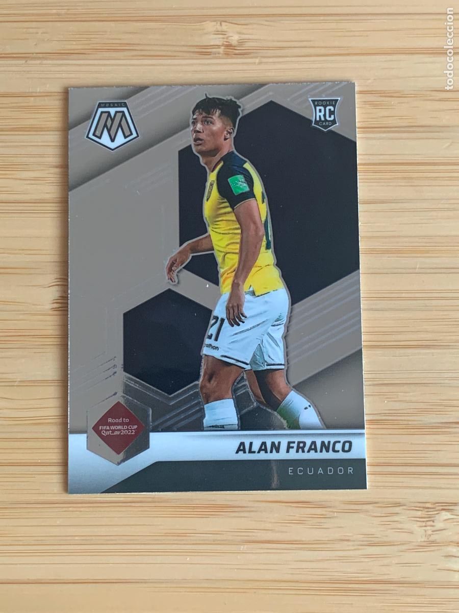 Cartes &agrave; collectionner de Football: ALAN FRANCO - ECUADOR - PANINI MOSAIC ROAD TO QATAR 2022