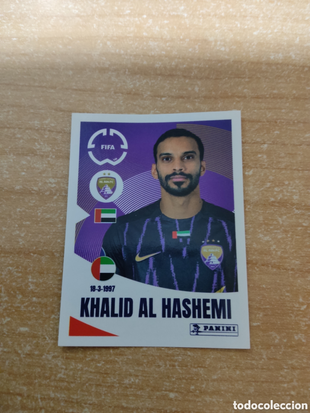 Cartes &agrave; collectionner de Football: 446 AL HASHEMI AL AIN FIFA CLUB WORLD CUP 2025