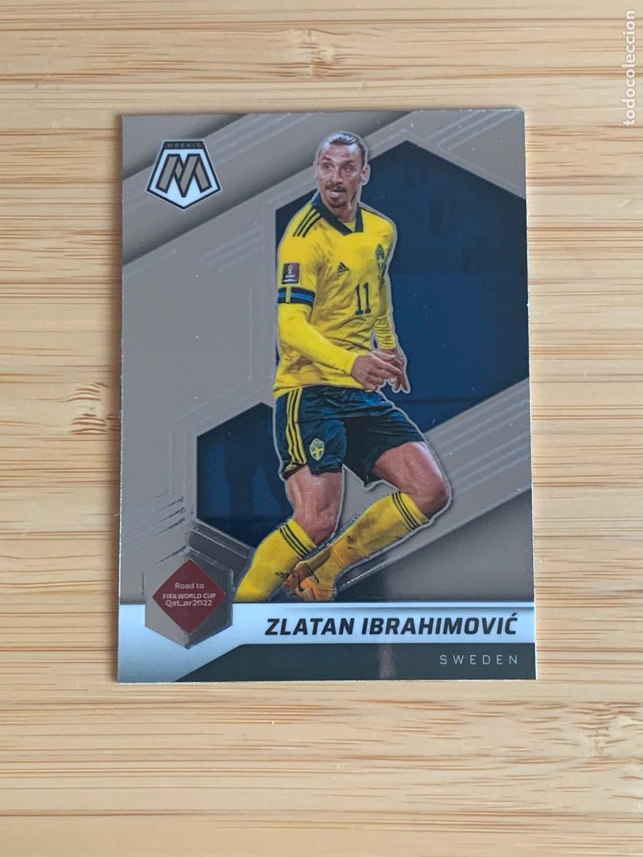 Cartes &agrave; collectionner de Football: ZLATAN IBRAHIMOVIC - SWEDEN - PANINI MOSAIC ROAD TO QATAR 2022