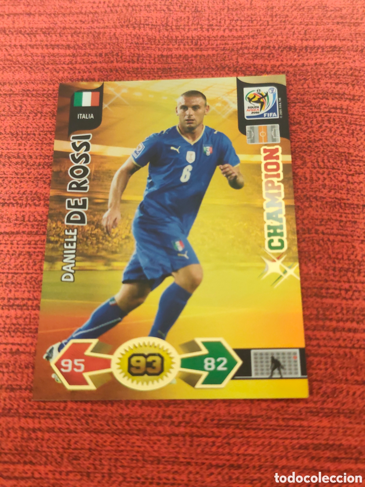 Cartes &agrave; collectionner de Football: CHAMPION DE ROSSI ITALIA ADRENALYN XL WORLD CUP SOUTH AFRICA 2010