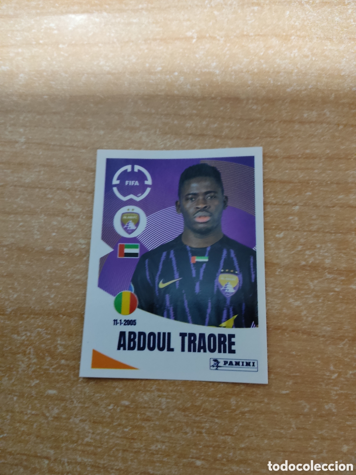 Cromos de Futebol: 449 TRAORE AL AIN FIFA CLUB WORLD CUP 2025