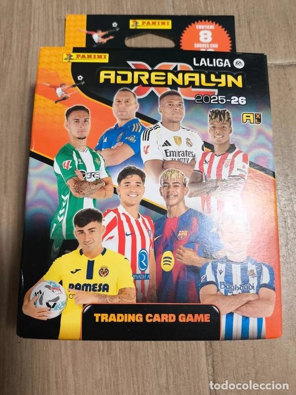 Cromos de Futebol: Pack eco bl&iacute;ster 8 sobres Adrenalyn XL 2025-2026 panini