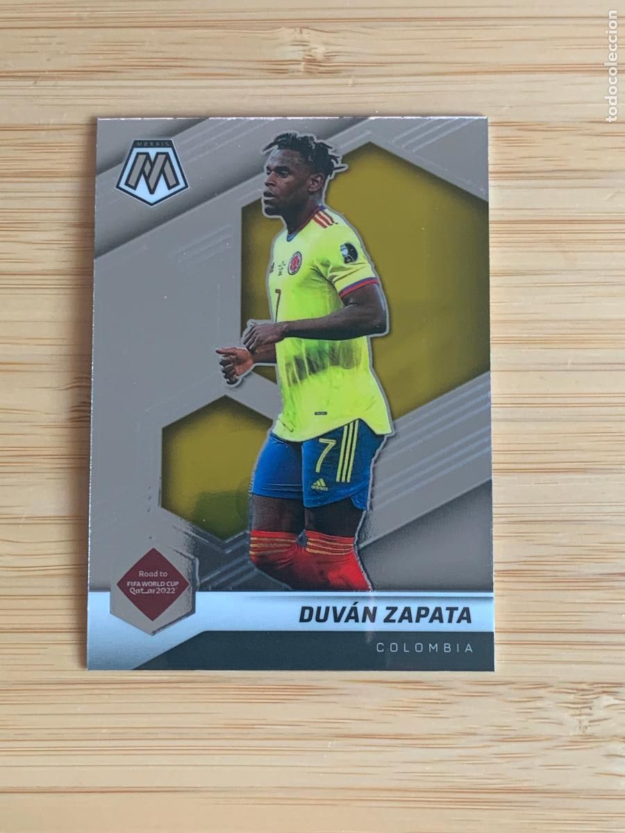 Cromos de Futebol: DUVAN ZAPATA - COLOMBIA - PANINI MOSAIC ROAD TO QATAR 2022