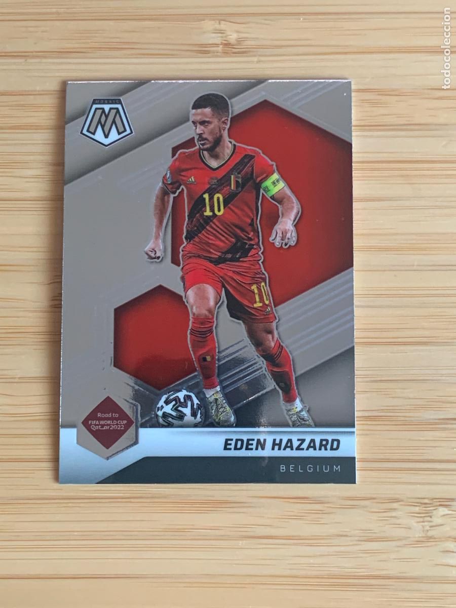 Cromos de Futebol: EDEN HAZARD - BELGIUM - PANINI MOSAIC ROAD TO QATAR 2022