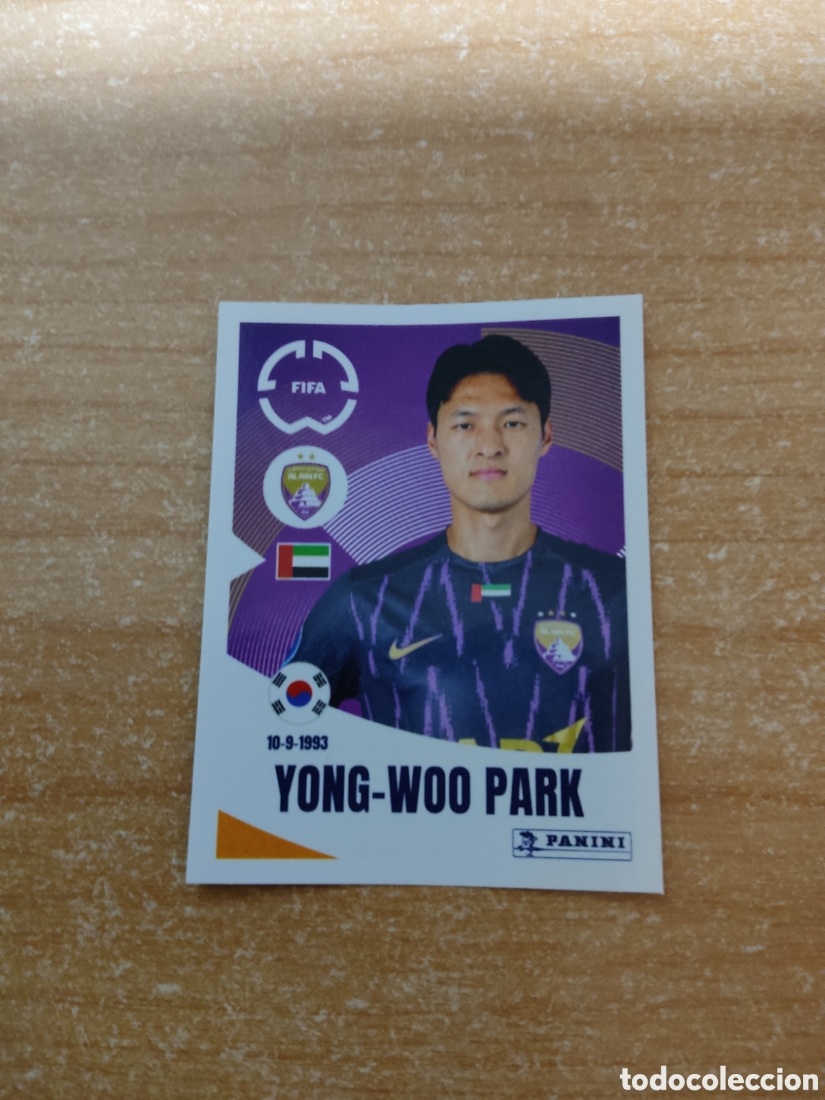 Cromos de Futebol: 454 YONG WOO PARK AL AIN FIFA CLUB WORLD CUP 2025