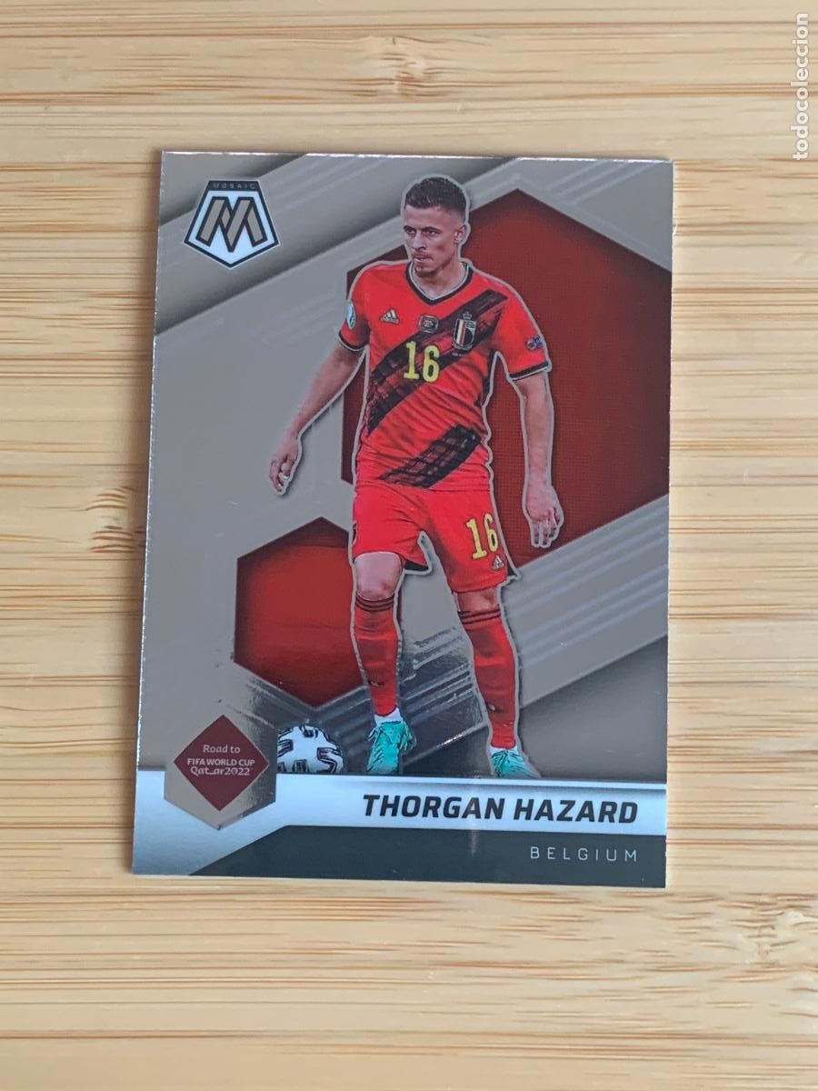 Cromos de Futebol: THORGAN HAZARD - BELGIUM - PANINI MOSAIC ROAD TO QATAR 2022