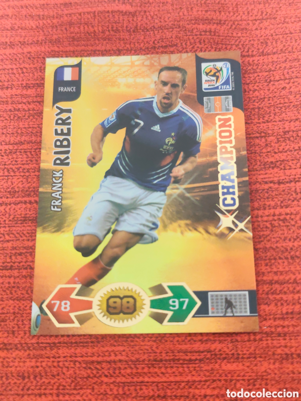 Cromos de Futebol: CHAMPION RIBERY FRANCIA ADRENALYN XL WORLD CUP SOUTH AFRICA 2010