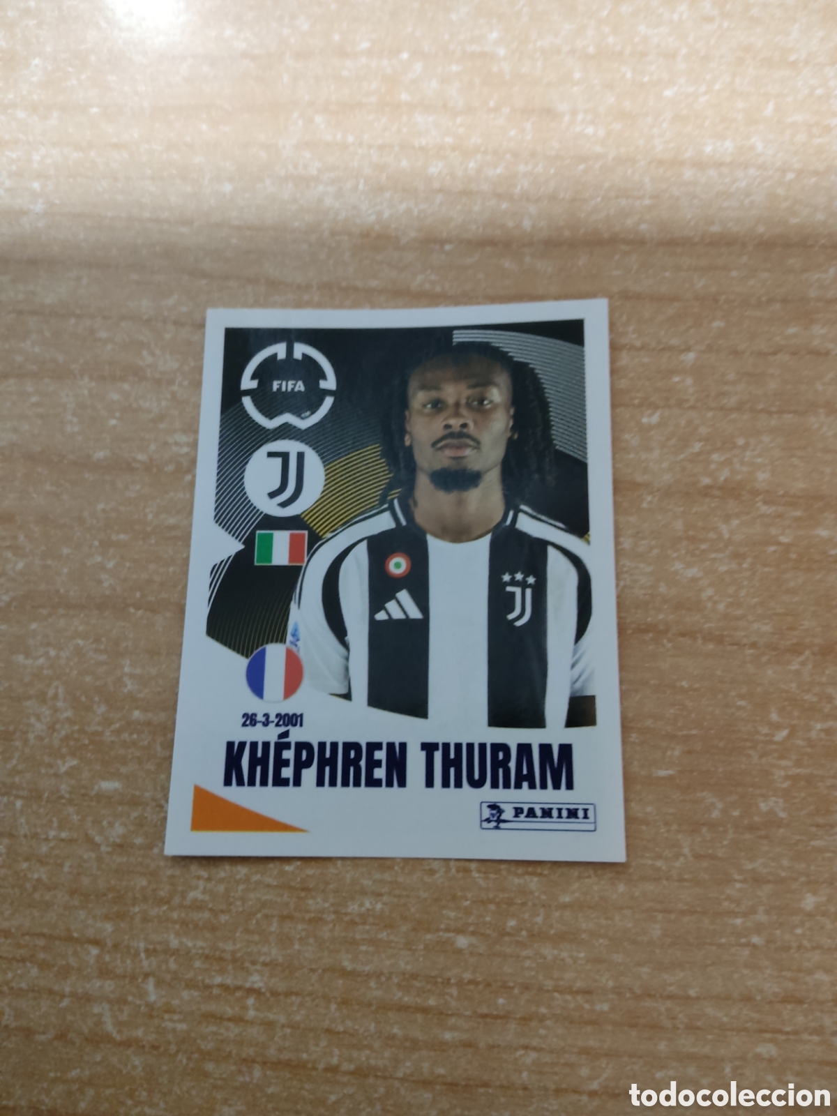 Cromos de f&uacute;tbol: 468 KHEPHREN THURAM JUVENTUS FIFA CLUB WORLD CUP 2025