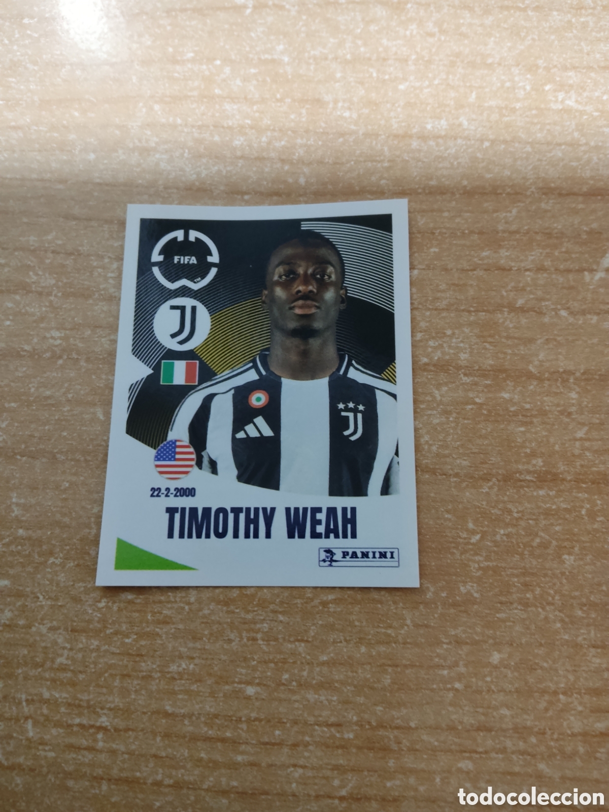 Cromos de f&uacute;tbol: 471 TIMOTHY WEAH JUVENTUS FIFA CLUB WORLD CUP 2025