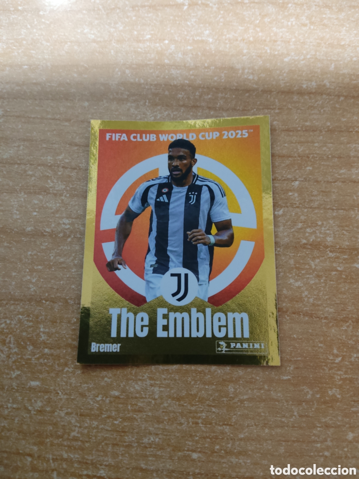 Cromos de f&uacute;tbol: 472 BREMER JUVENTUS THE EMBLEM FIFA CLUB WORLD CUP 2025