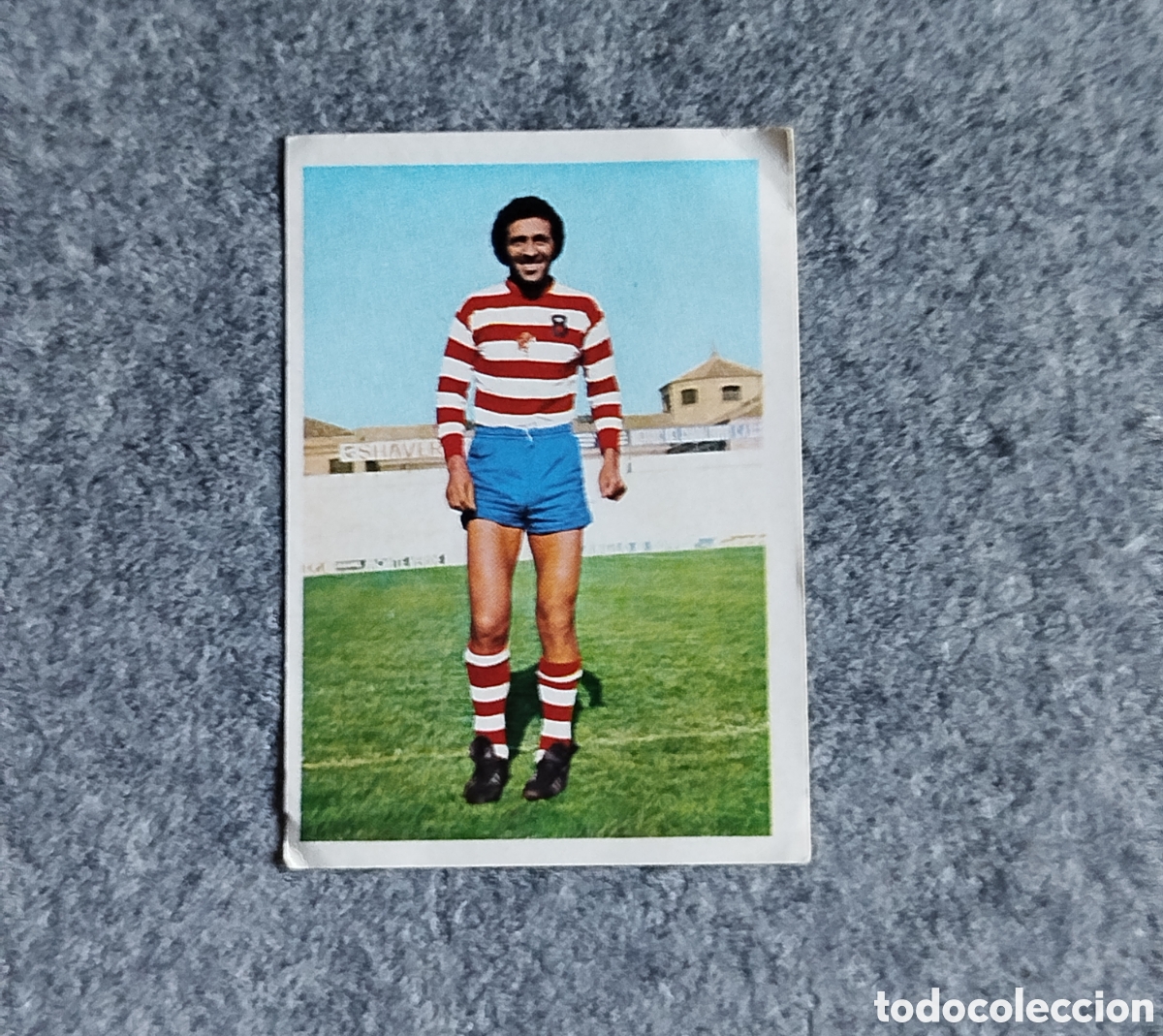 Cromos de f&uacute;tbol: SIN PEGAR MONTERO CASTILLO GRANADA 75 76 1975 1976 FHER DISGRA CROMO NUNCA PEGADO