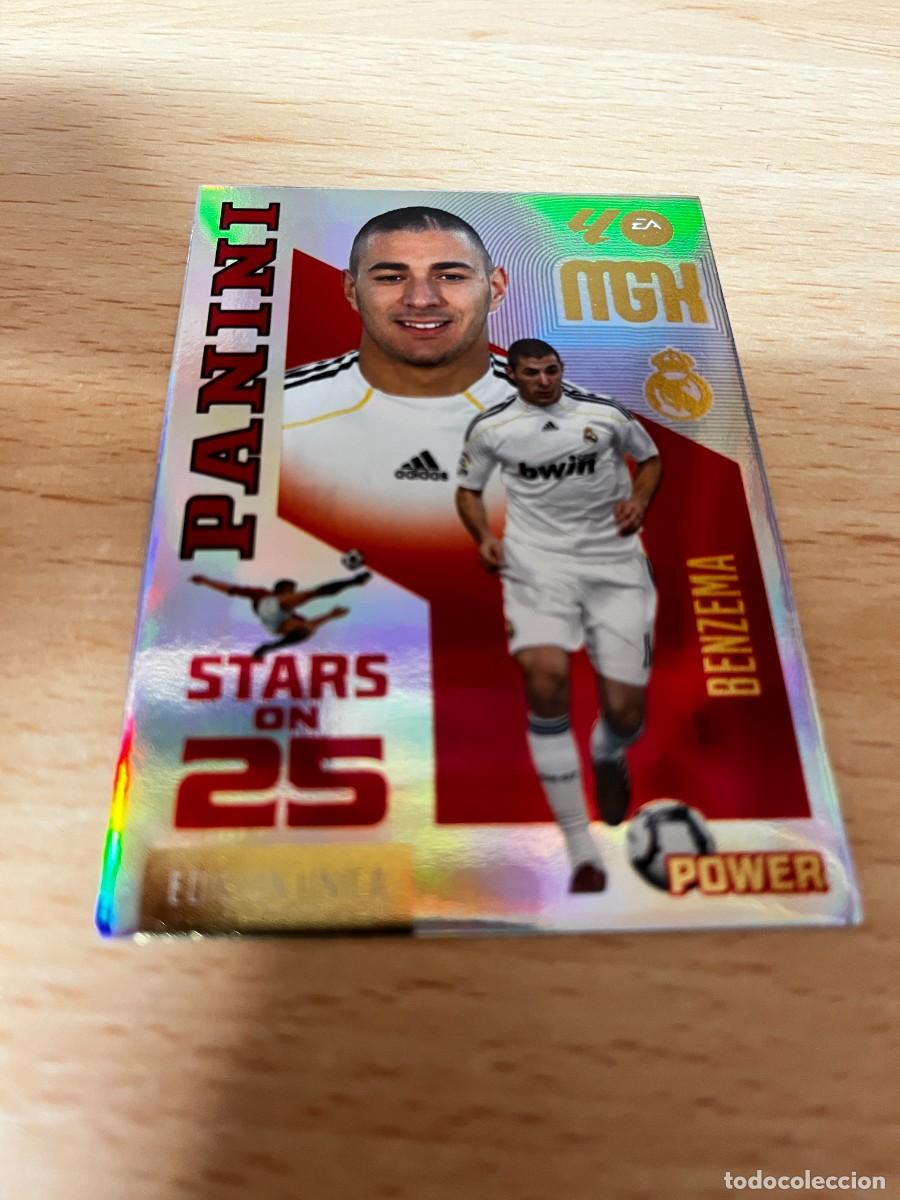 Cromos de f&uacute;tbol: MEGACRACKS MGK 2026 2027 26 27 PANINI N&ordm; P441 P 441 BENZEMA REAL MADRID STARS ON 25 EDICION UNICA PO
