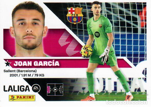 Cromos de f&uacute;tbol: CROMO PANINI LIGA ESTE 26 27 - N&ordm; 3 - JOAN GARC&Iacute;A - BARCELONA